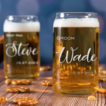 Celebrate | Personalized 16oz Beer Can Glass